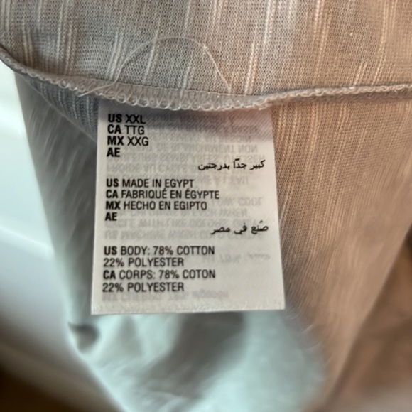 NWT ALFANI Solid Henley Mens 2XL Bright White - Picture 6 of 8